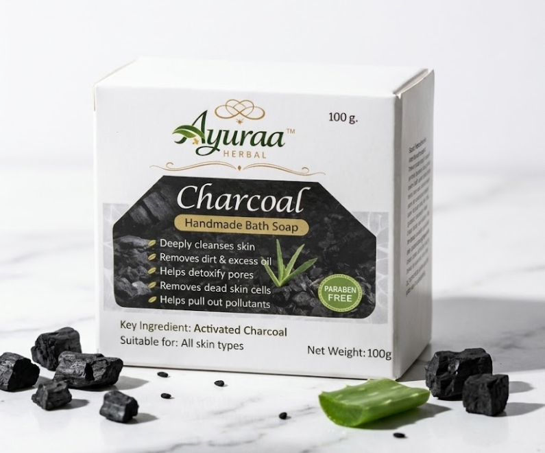 Charcoal Handmade Bath Soap
